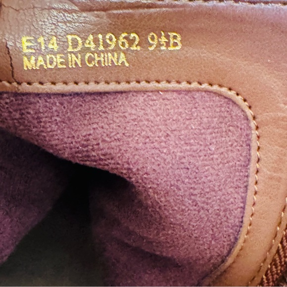 Cole Haan Davenport Ankle Brown Pebble Leather Booties Boots Size 9.5 B - Picture 12 of 12